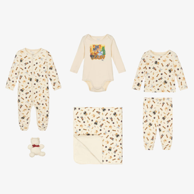 Ralph Lauren Ivory Cotton Nutcracker Babysuit Set