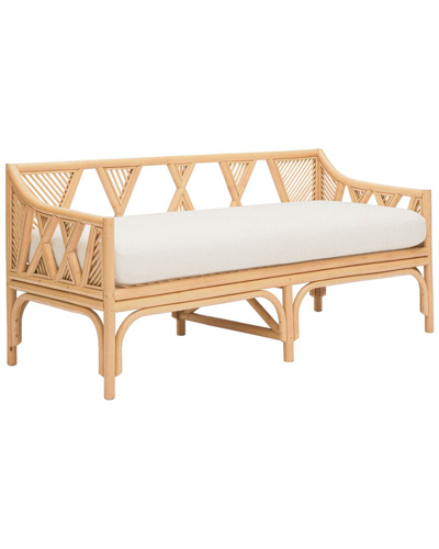 Tov Furniture Jayla Rattan Bench