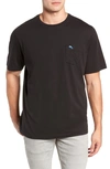 Tommy Bahama 'new Bali Sky' Original Fit Crewneck Pocket T-shirt In Black