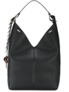 Anya Hindmarch Small Leather Bucket Bag - Black