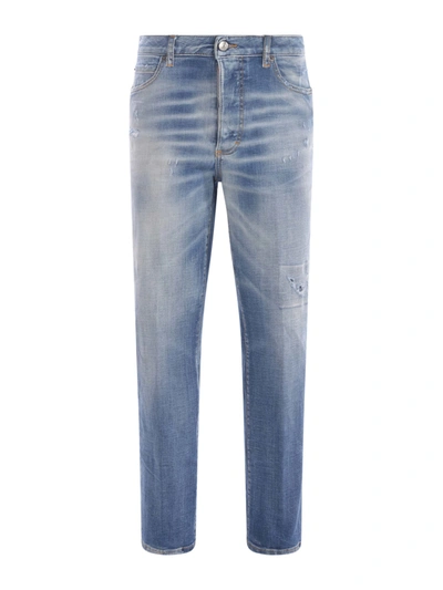 Dsquared2 Jeans  Boston In Denim Stretch In Denim Chiaro