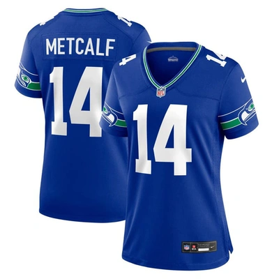 Nike Dk Metcalf Seattle Seahawks  Women's Nfl Game Football Jersey In Blue