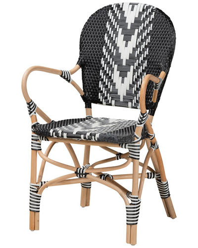 Baxton Studio Wallis Modern French Rattan Dining Chair