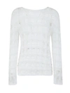 Comme Des Garçons Ladies Sweater In Off White