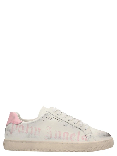 Palm Angels Distressed Logo-print Sneakers In Default Title