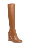 Steve Madden Seven Knee High Boot In Camel