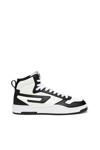 Diesel S-ukiyo V2 Leather Sneakers In Tobedefined
