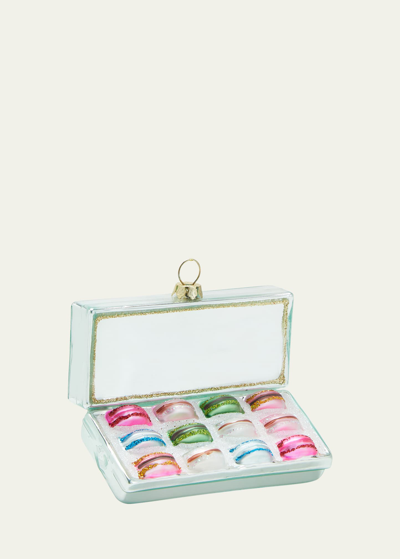 Cody Foster & Co Box Of Macarons Christmas Ornament In Assorted