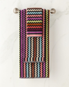 Missoni Warner Hand Towel In Pink Pattern