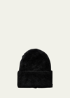 Totême Alpaca Knit Beanie In Black