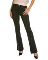 Frame Denim Noir Mini Bootcut Jean In Black