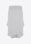GIVENCHY DECONSTRUCTED HOODIE-STYLE SKIRT