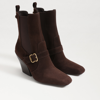 Sam Edelman Suzette Chelsea Boot In Brown