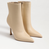 Sam Edelman Ella Pointed Toe Bootie In Beige