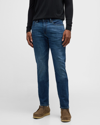 7 For All Mankind Slimmy Luxe Performance Plus Slim Fit Pants In Flash