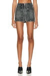 Grlfrnd Rey Racer Skirt In Griffith