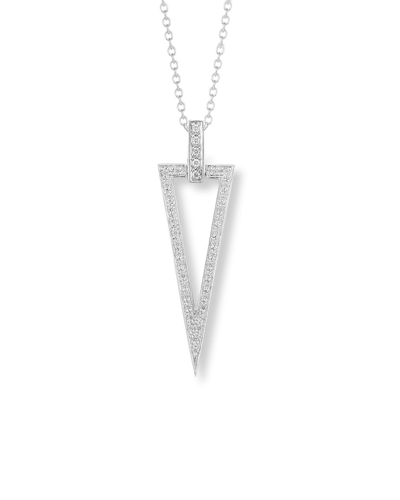 I. Reiss 14k 0.32 Ct. Tw. Diamond Pendant Necklace