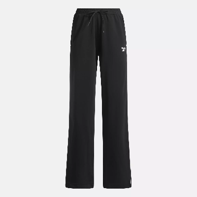 Reebok Identity Back Vector Tricot Track Pants In Black