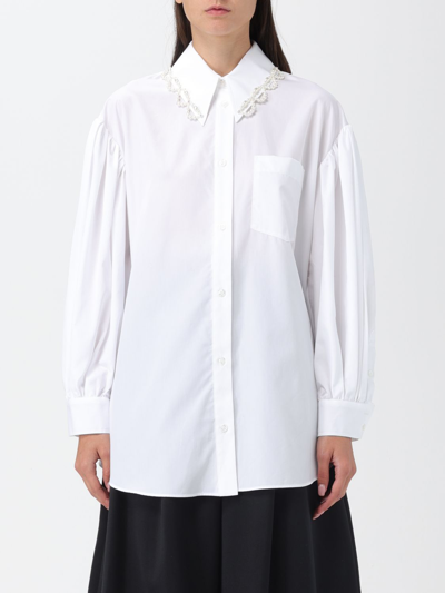 Simone Rocha 衬衫  女士 颜色 白色 In White