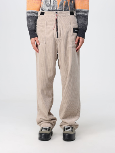 Aries Trousers  Men In Beige