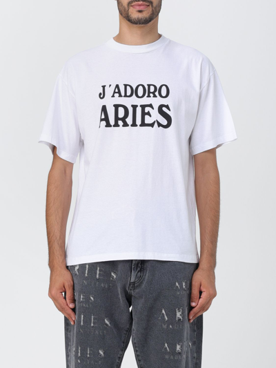 Aries T-shirt In White