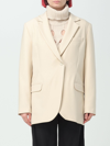 FEDERICA TOSI BLAZER FEDERICA TOSI WOMAN COLOR BUTTER,398126152