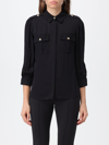 Elisabetta Franchi Hemdbluse  Damen Farbe Schwarz
