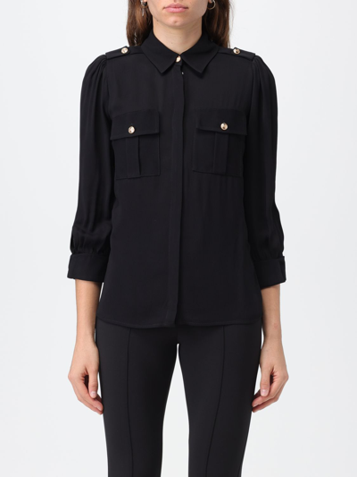 Elisabetta Franchi Hemdbluse  Damen Farbe Schwarz