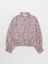 Golden Goose Floral-printed Blouse In Grey