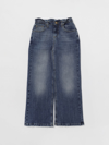 GOLDEN GOOSE JEANS GOLDEN GOOSE KIDS COLOR BLUE,E71833009