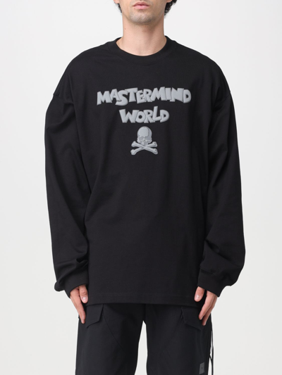 Mastermind Japan T-shirt Mastermind World Men In Black