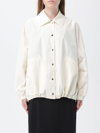 Jil Sander Logo-print Shirt Jacket In White