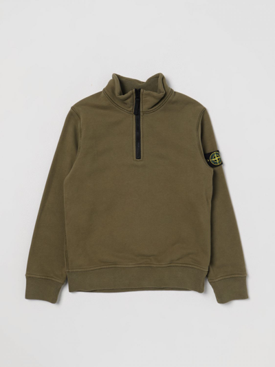 Stone Island Junior Jumper  Kids In Green