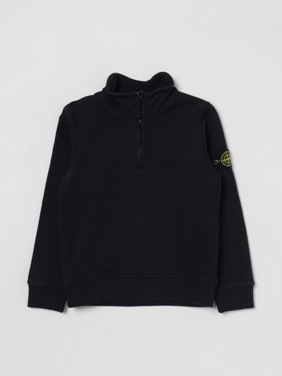 Stone Island Jumper  Junior Kids In Blue