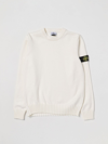 Stone Island Jumper  Junior Kids In White