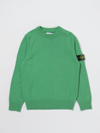 Stone Island Jumper  Junior Kids In Green