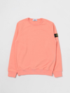 Stone Island Jumper  Junior Kids In Salmon