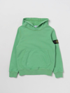 Stone Island Jumper  Junior Kids In Grass Green