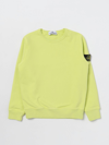 Stone Island Jumper  Junior Kids In Yellow