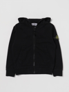 Stone Island Junior Jumper  Kids In Black