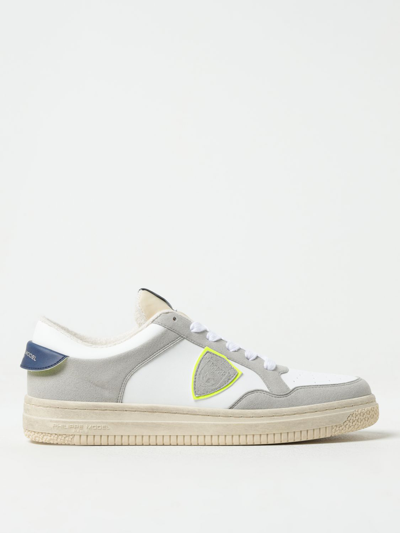 Philippe Model Lyon Low-top Sneakers In White
