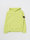 Stone Island Jumper  Junior Kids In Lime