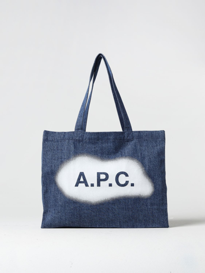 Apc Shoulder Bag A.p.c. Woman In Blue