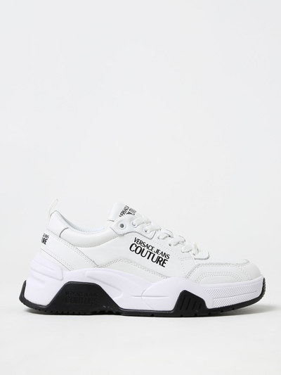 Versace Jeans Couture Logo Sneakers In White