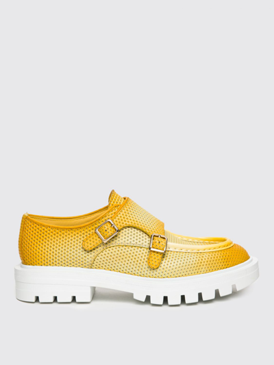 Santoni Shoes  Men In Yellow