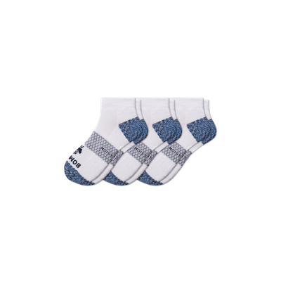 Bombas Ankle Compression Socks 3-pack In White