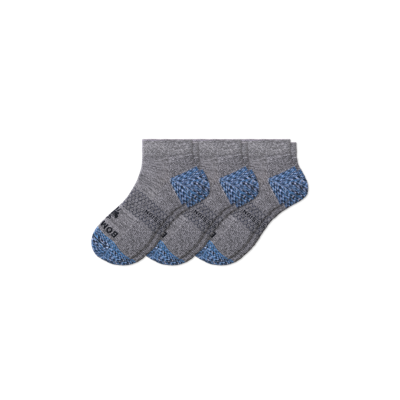 Bombas Ankle Compression Socks 3-pack In Charcoal