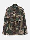 Reese Cooper Men's Desire Paths Modular Pocket Shirt Jacket In Green
