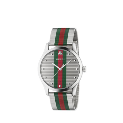 Gucci G-timeless Xl号42毫米手表 In Red   / Silver