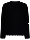A Paper Kid Sweater In Black